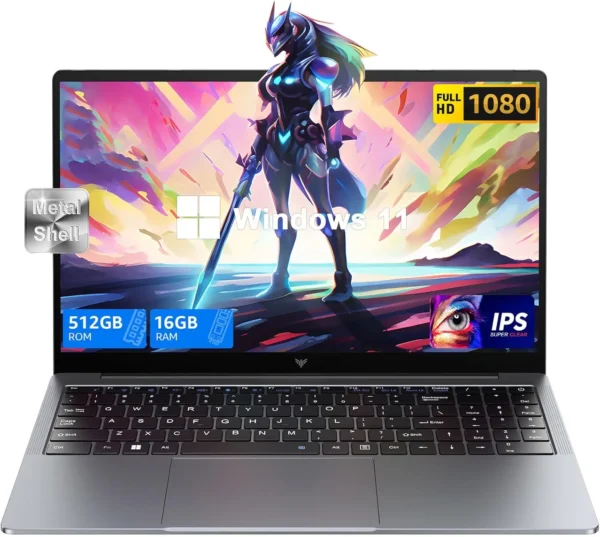 Gaming Laptop, 2025 Laptop with Intel Quad-Core Processor